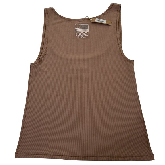 SKIMS Soft Lounge Rib Tank + Thong Team USA Sienna 2X - Picture 3 of 11